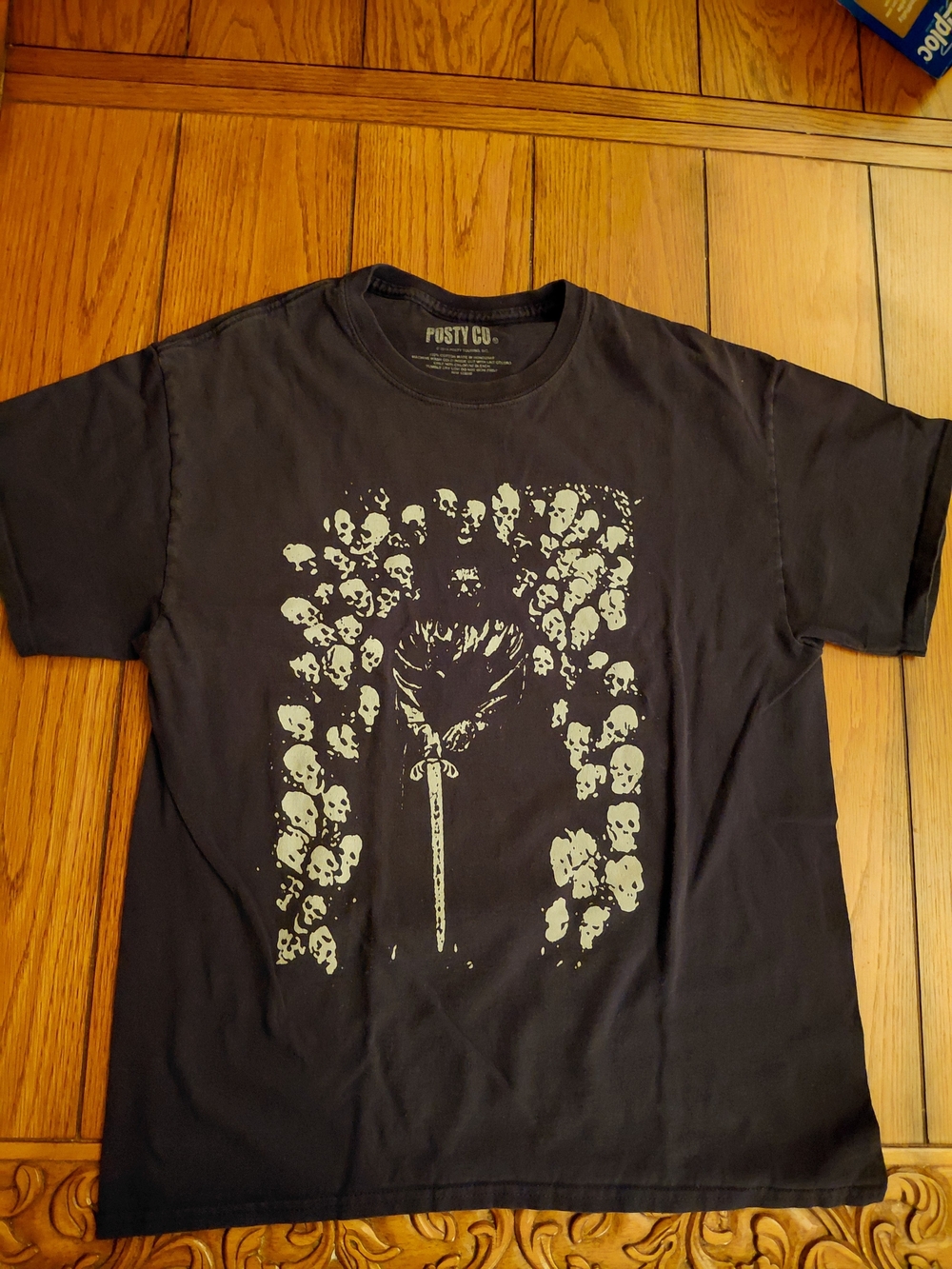 POSTY CO Post Malone Runaway Tour 2019 Double-Sided Graphic Tee Mens L Black